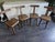 Brutalist Model T Chairs from Olavi Hanninen, Finland, 1960s, Set of 4 For Sale - Image 11 of 11