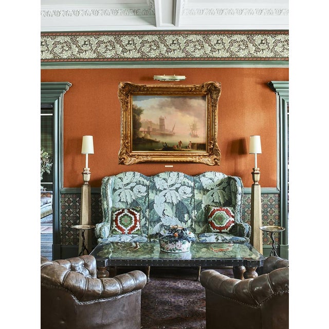 Workshop of Charles François Grenier De Lacroix / de Marseille, Coastal View, 18th Century, Oil on Canvas, Framed For Sale - Image 9 of 13