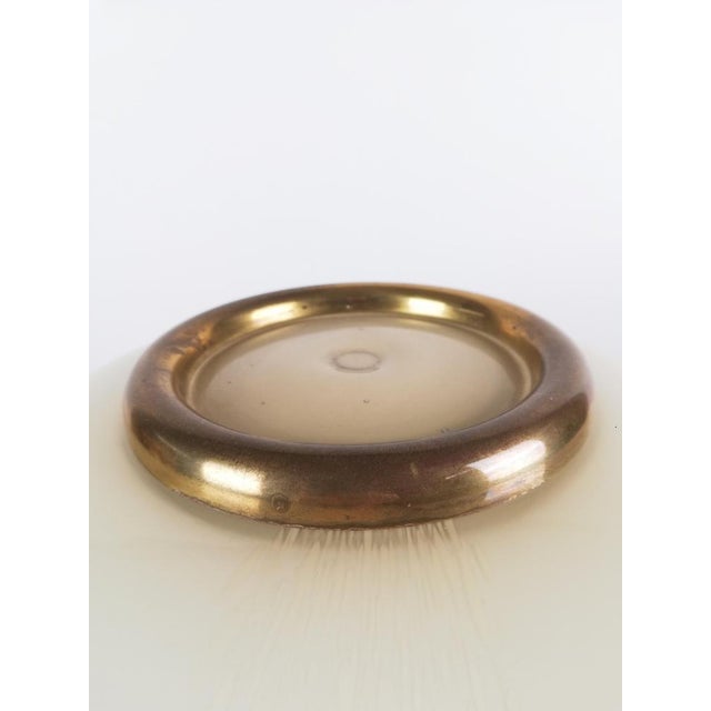 Italian Floor Lamp in Brass and Artistic Murano Glass attributed to F. Fabbian, 1970s For Sale - Image 14 of 18