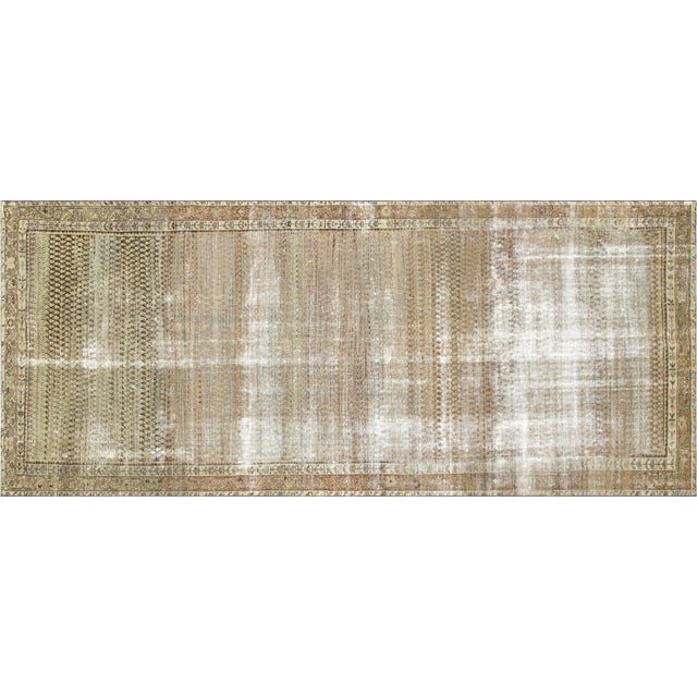 Textile 1940s Vintage Persian Melayer Rug For Sale - Image 7 of 7
