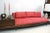 Beautiful Mid Century Modern floating sofa. This version of the sofa is the one that has the cushion fitted into the...