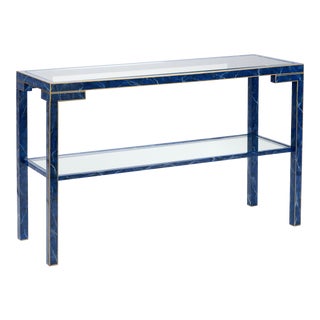 Decker Console - Lapis For Sale