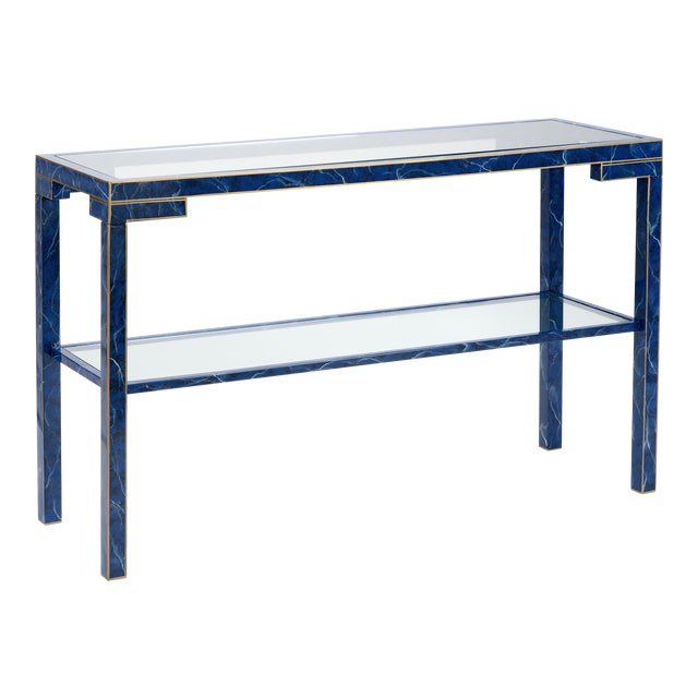 Decker Console - Lapis For Sale