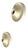 Cream Bulbo Wall or Ceiling Lights from Tronconi, Italy, 1970s, Set of 2 For Sale