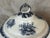 Blue Antique Ironstone Soup Tureen, 1890 For Sale - Image 8 of 12