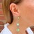 Art Deco Green Glass Beaded Tassel Earrings, 1920s, Set of 2 For Sale - Image 3 of 8