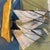 Vintage 1982 Curtis Jeré Wood & Metal Diptych Wall Sculptures - "The Schooner" & "Breaching Whale" Pair With Original Artisan House & Raymor Tags For Sale - Image 10 of 12