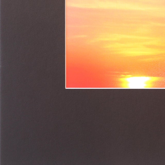 Palms 2 Sunset - Vibrant Pink and Orange Landscape Painting Original Artwork by Pete Kasprzak For Sale - Image 4 of 6