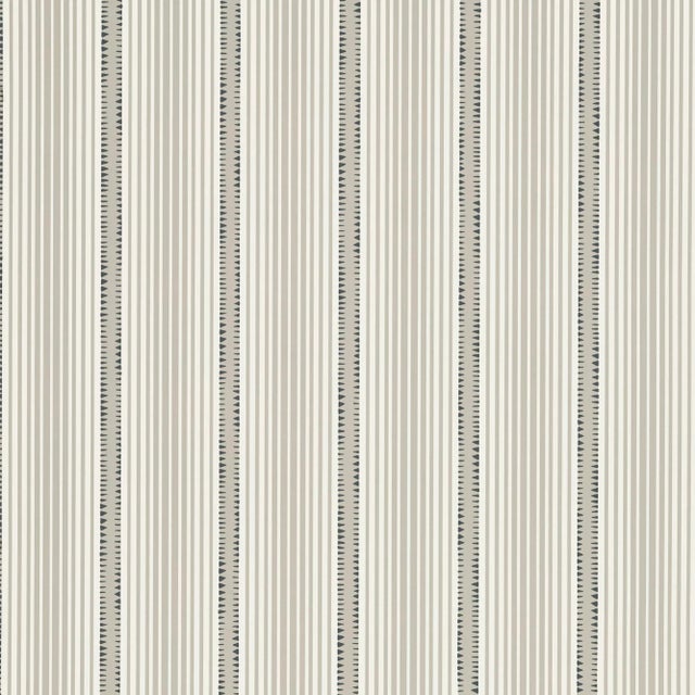 Contemporary Sample - Schumacher X David Oliver Moncorvo Wallpaper in Slate For Sale - Image 3 of 3