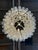 1970s Tiered Textured Murano Glass and Brass Chandelier For Sale In Los Angeles - Image 6 of 9