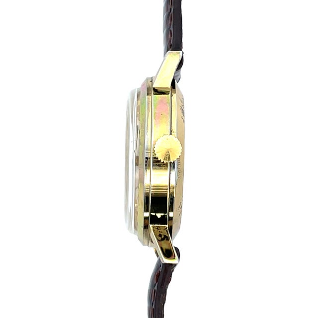 Metal Rocar Swiss Made Stainless Steel Vintage Watch For Sale - Image 7 of 9