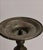 Metal Vintage Bronze Altar Style Candle Holders- A Pair For Sale - Image 7 of 9