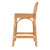 2020s Serienna 24.5 in. Seat Height Rectangular Rattan Low Back Counter Stool, Natural Rattan For Sale - Image 5 of 10