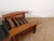 Kimball Antique Style Mission Prairie Arts & Crafts Oak Morris Chair & Ottoman For Sale - Image 11 of 18