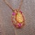 Metal Natural Ethiopian Opal Sapphire Necklace 14k Gold 11.5 TCW GIA Certified For Sale - Image 7 of 18