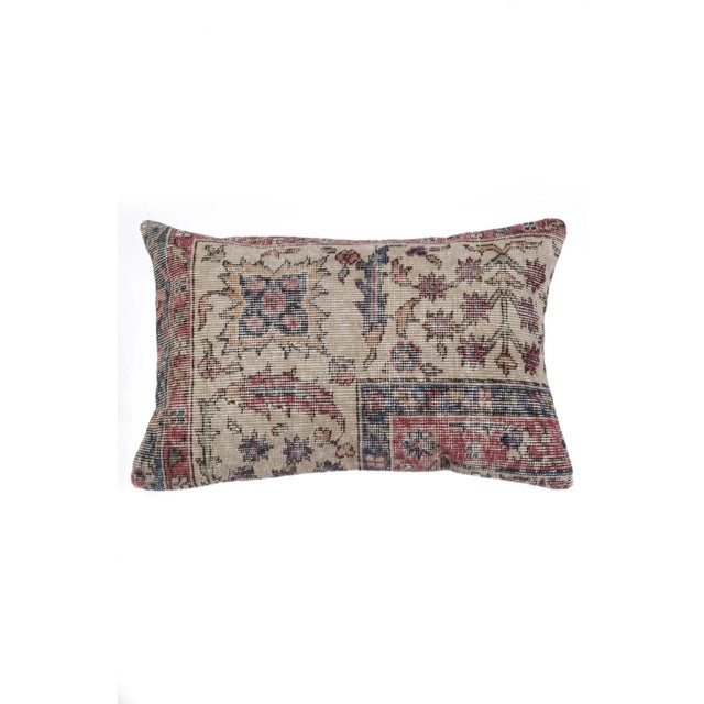 Distressed Turkish Pillow Cover For Sale - Image 4 of 4