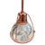 Mid-Century Modern 1950s Mid Century Modern Holophane Pendant Ceiling Light Copper-Tone Finish For Sale - Image 3 of 8