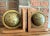 American Pair of 1970s Old World Wood Globe Bookends For Sale - Image 3 of 6
