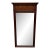 Hekman Furniture Burled Wood Wall Mirror For Sale