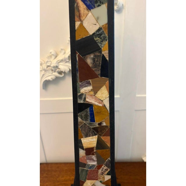 Antique Art Deco Italian Specimen Marble Pietra Dura Decorative Objects, 1920, Set of 2 For Sale - Image 11 of 15
