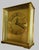 1970s Vintage 1970s Seth Thomas Brass Glass Carriage Mantle Desk Dedication Quartz Clock For Sale - Image 5 of 11