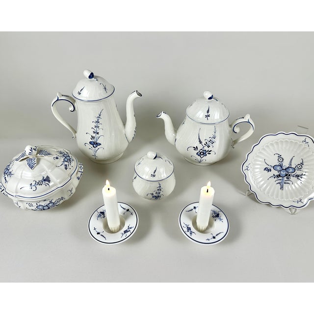Vintage Luxembourg Vitro-Porcelain Tea Service from Villeroy & Boch, 1970s, Set of 39 For Sale - Image 6 of 11