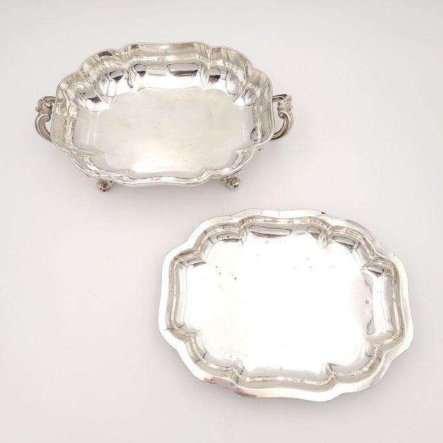 Metal 19th Century Sheffield Plate Serving Bowl For Sale - Image 7 of 10