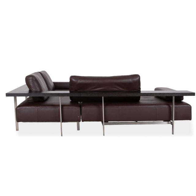 Dono 6100 Corner Sofa in Brown Leather from Rolf Benz For Sale - Image 11 of 14