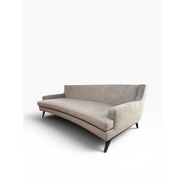 Ligne Roset Ligne Roset Belem Triple Sofa in Original Neutral Woven Upholstery | Made in France For Sale - Image 4 of 15
