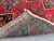 Ruby Red 1940s Vintage Caucasian Hand-Knotted Wool Rug For Sale - Image 8 of 8