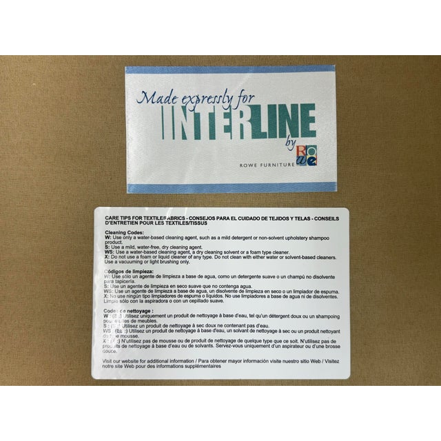 Rowe Furniture Times Square Accent Chairs, Pair For Sale - Image 12 of 12