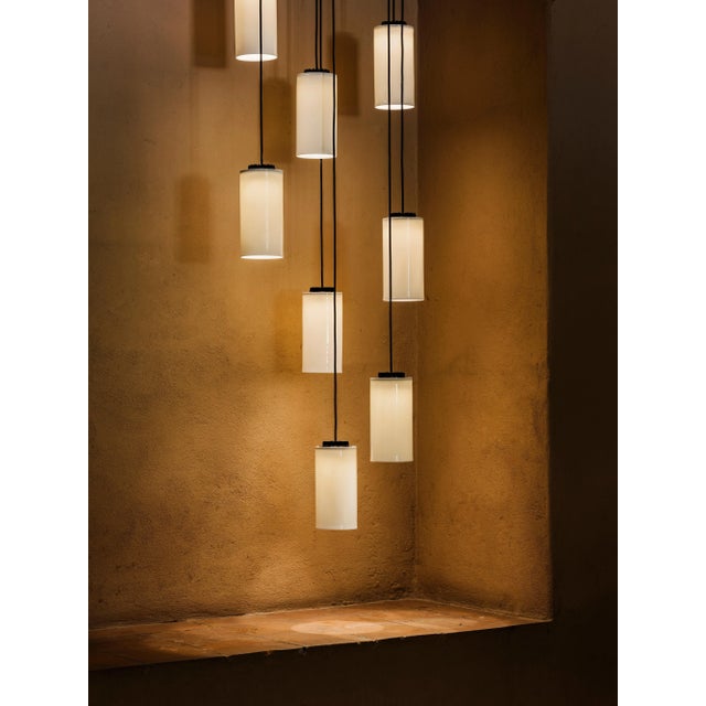 Porcelain Cirio Cascada 9 Pandant Lamp by Antoni Arola For Sale - Image 4 of 7