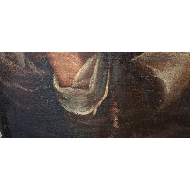 Samson and Delilah, Oil on Canvas, 17th Century For Sale - Image 3 of 7