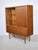 Mid-Century Modern Teak Highboard with Glass Display Case and Sliding Door, 1960s For Sale - Image 11 of 15