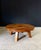 Vintage Mid Century Brutalist Design Solid Oak Coffee Table Made in Belgium, 1960's period. Solid thick heavy oak legs and...