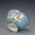 Mid 20th Century Enameled 6 Porcelain Bowls With Box – Famille Rose Style Deer & Floral Motif - 7 pcs For Sale - Image 4 of 18