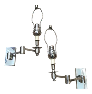 1960s Swing Arm Sconces - a Pair
