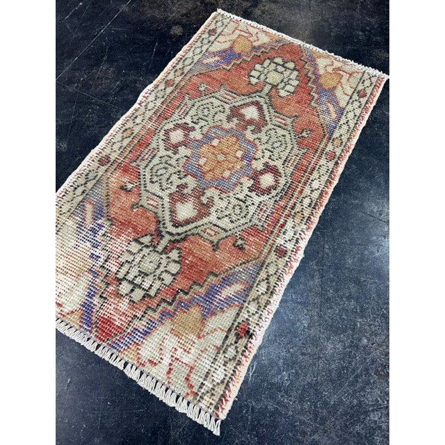 Early 21st Century Turkish Yastik Rug 1'6" x 2'7" For Sale - Image 5 of 5