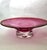 A wonderfully graphic handblown studio art glass bowl signed “Weir” on the underside. The broad, shallow bowl is formed...