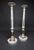 Large Painted and Parcel Gilt Carved Wooden Columns, Set of 2 For Sale - Image 4 of 4