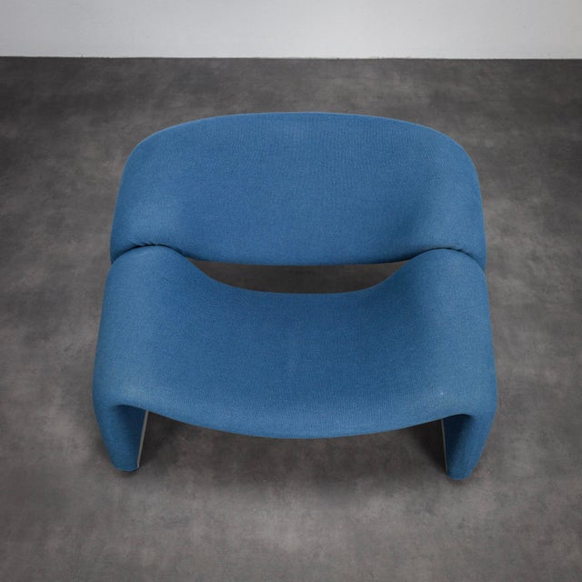 Metal F598 Groovy Chairs by Pierre Paulin for Artifort, 1970s, Set of 2 For Sale - Image 7 of 11