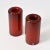 1980s Maroon Candleholders in Opaline Glass by Owe Elvén for Orrefors, 1970s, Set of 2 For Sale - Image 5 of 10