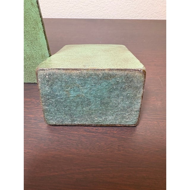 Vintage Mid-Century Soldier Metal Bookends For Sale In Boise - Image 6 of 6