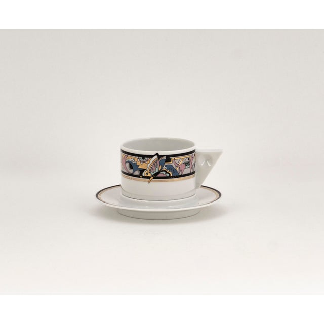 Cantana Najade Designer Coffee Cup from Fürstenberg, 1980s, Set of 2 For Sale - Image 9 of 9