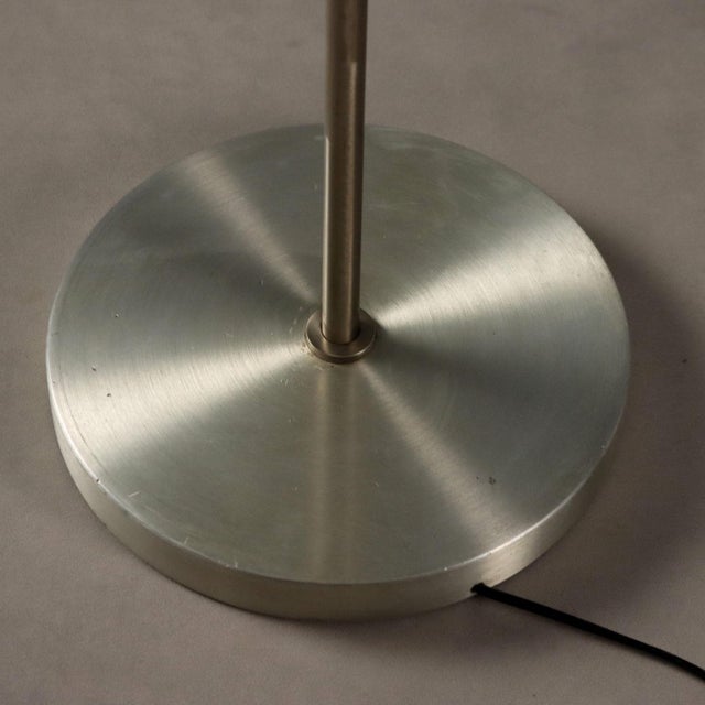 Vintage Floor Lamp in Aluminium and Iron, Italy, 1960s For Sale - Image 10 of 11