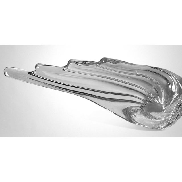 Mid 20th Century Art Deco French Crystal Centerpiece, Produced in the Vannes-Le-Châtel Area For Sale - Image 11 of 18