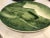 Traditional Large Embossed Decorative Plate Cabin Scene #2 by Zell Am Harmersbac, in Beautiful Green Tones For Sale - Image 3 of 5