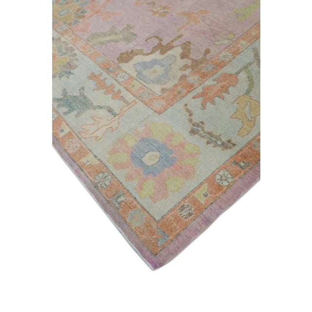 Modern Early 21st Century Modern Turkish Oushak Rug 12'3" X 14'9" For Sale - Image 3 of 10