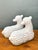 Vintage Sheep Figurines in Ceramic - Set of 2 For Sale - Image 12 of 17