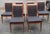 Set of Six Hickory White Maple and Black Upholstered Dining Chairs For Sale - Image 12 of 14